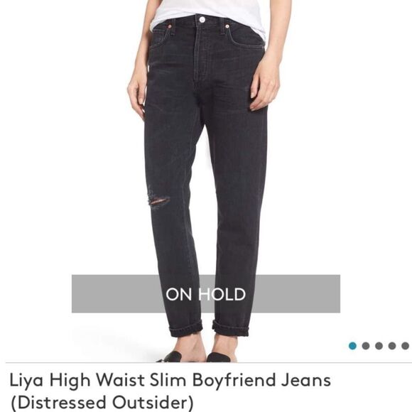 NWT Citizens of Humanity High Waist Boyfriend Jean